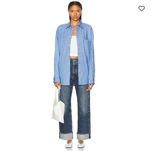 NEW Agolde Fran Low Slung Easy Straight Jeans